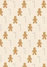 Gingerbread men and candy canes created by Michelle Youngs