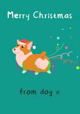 Merry Christmas dog owners! created by Fly high art