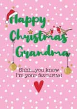 Christmas card for Grandma created by JayneyD Designs
