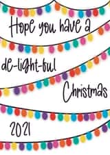 De-lightful Christmas created by Cards by Becky