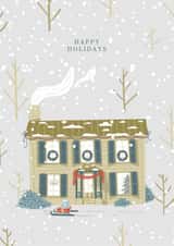 Christmas house created by Alyona Shirokova