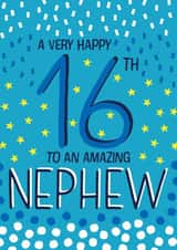 Happy 16th Birthday Nephew created by Juniper and Rose Studio