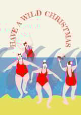 Have a wild Christmas, for the wild swimmers wading into the cold water created by Willamina Wild