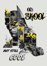 Old School Vintage Retro Batman Birthday Card created by Cardology