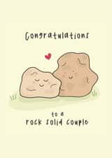 Congrats To A Rock Solid Couple created by Little Big Pie