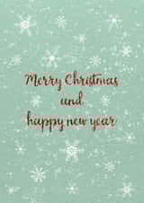 Merry Christmas And Happy New Year Snowflake created by Nika Venturini