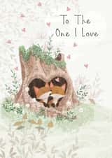 A Foxy Kind Love Card created by PipWilsonArt
