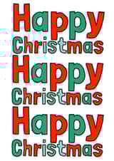 Happy Christmas Minimal created by REFcreative