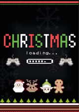 Pixelated Gaming Christmas created by Ayliesh Chaplin