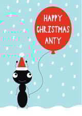 Happy Christmas Anty created by Stripey Cats
