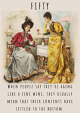 Funny 50th Birthday Card 1001 created by SIMO 08