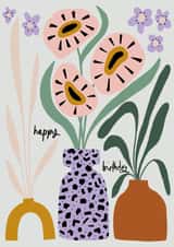 Happy Birthday Flowers created by Rachael Presky
