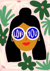 love you giiiiiiirl created by Rachael Presky