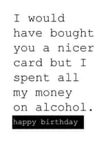 Rubbish birthday card created by neeneenoo