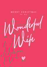Merry Christmas to my Wonderful Wife created by Seabird Studio