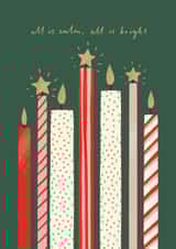 Christmas Candles created by Helen Mackay 