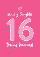 Amazing Daughter 16th Birthday card created by Always Sparkle