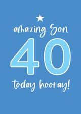 Happy 40th Birthday to an amazing Son created by Always Sparkle