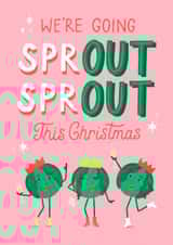 SPR-OUT OUT Christmas Card created by Bird & Co Studio