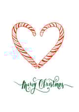 Merry Christmas candy cane created by Picoloco Studio