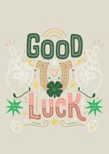 Good Luck Card created by Lucy Llewellyn