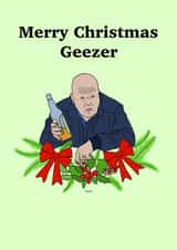Phil Mitchell Christmas card created by SCHE BY MIMI
