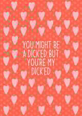 Rude Anniversary Card, valentines, for boyfriend, for girlfriend, funny, naughty created by By Emma Dearling