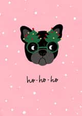 Christmas dog created by Nadya Barkova