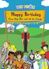 Ten Town birthday card created by Ten Town