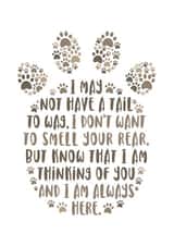 Pet sympathy Card created by Cookie Design