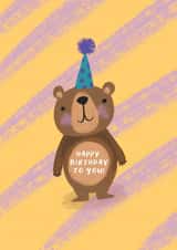 HAPPY BIRTHDAY BEAR created by HAPPY