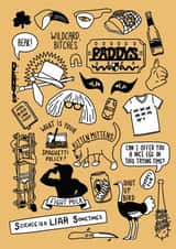 Always sunny any occasion card created by Good Goose Designs