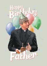 Father Ted Birthday Card created by Fasanian Artistry