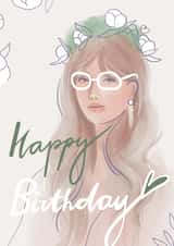 Sweet Happy Birthday Card created by Sofita Ki