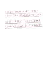 A silly little card... from my silly little heart  created by @eggc_arton