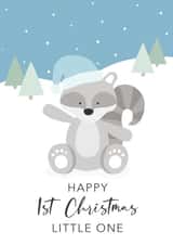 Happy 1st Christmas Little One Blue created by Laura