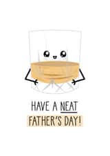 Funny Father's Day Card, Neat Dad created by Just Joy Designs