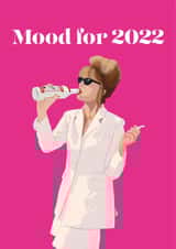 Absolutely Fabulous Patsy Mood for 2022 New Year's Eve created by Jemma Rose Design