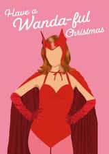 Have a Wanda-ful Christmas WandaVision created by Jemma Rose Design