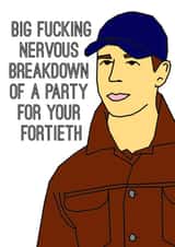 Turning 40 with Succession's Kendall Roy! created by Charlotte Peacock