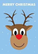 Cute Rudolph Card created by davewdesign