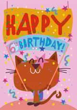 Happy 6th Birthday created by Banjo Robinson