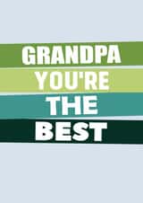 Birthday Card For Grandfather - Best Grandpa Card created by SixElevenCreations