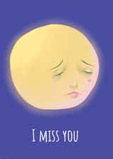 I Miss You card created by Sour Slice