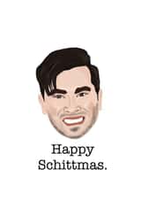 Happy Schittmas Greeting Card created by The Gift Cartel