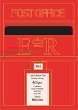 Christmas Post Box created by Anna Wardle