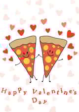 Pizza Valentine's Day created by Northern Notes
