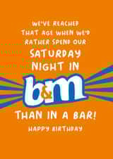B&M Birthday Card created by Lucy Marie Design