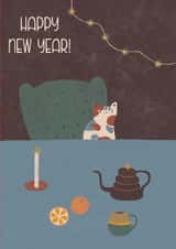Happy new year card created by alina talipova