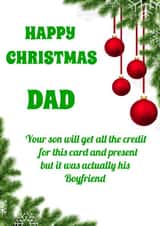 happy christmas dad 1002 created by RASAR